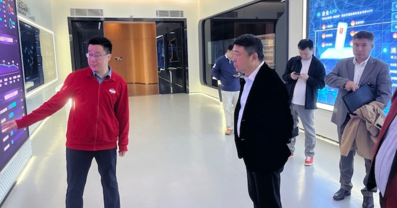 攜手中消在線，共繪智慧消防新藍(lán)圖